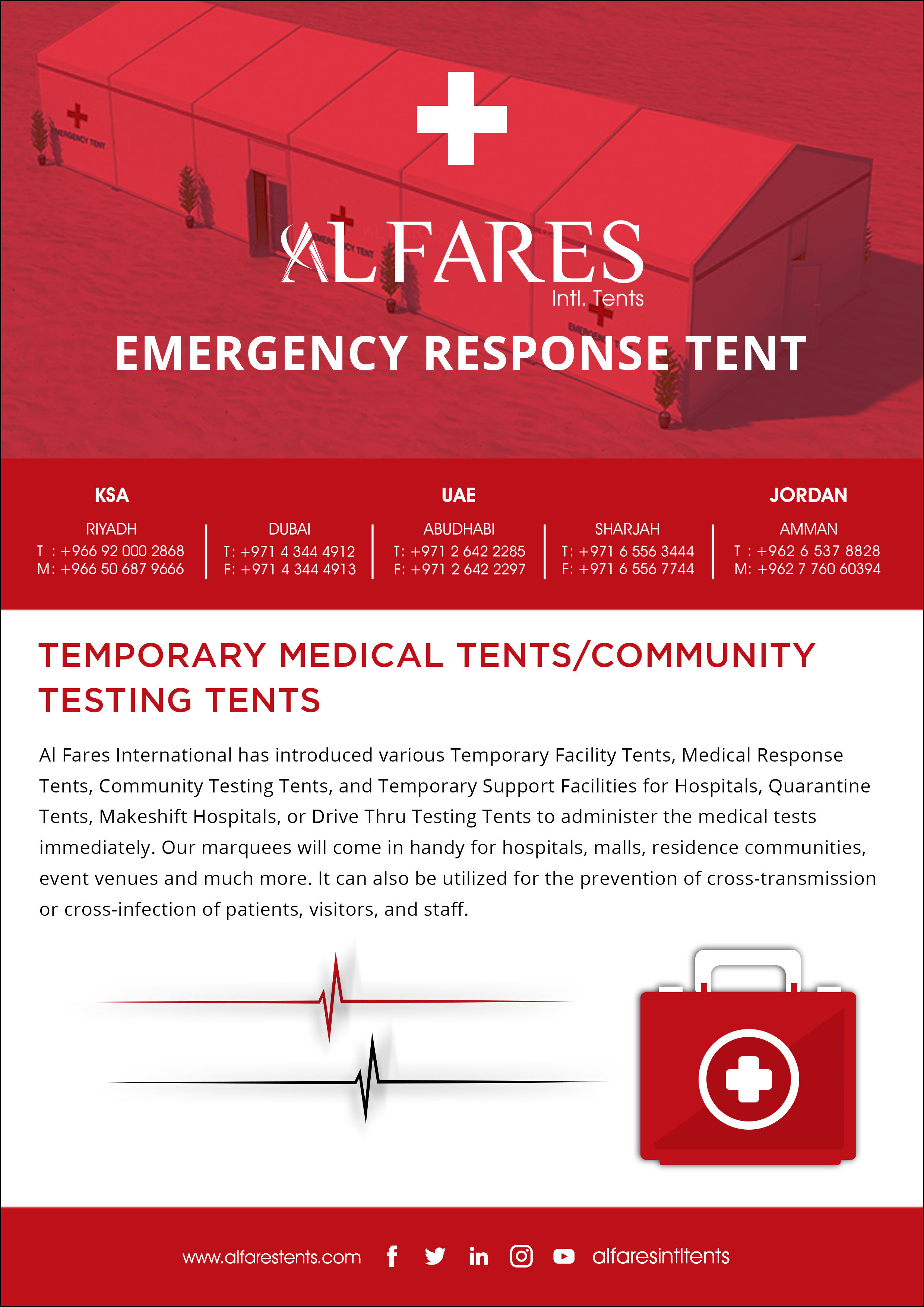 Medical Screening Tents Dubai